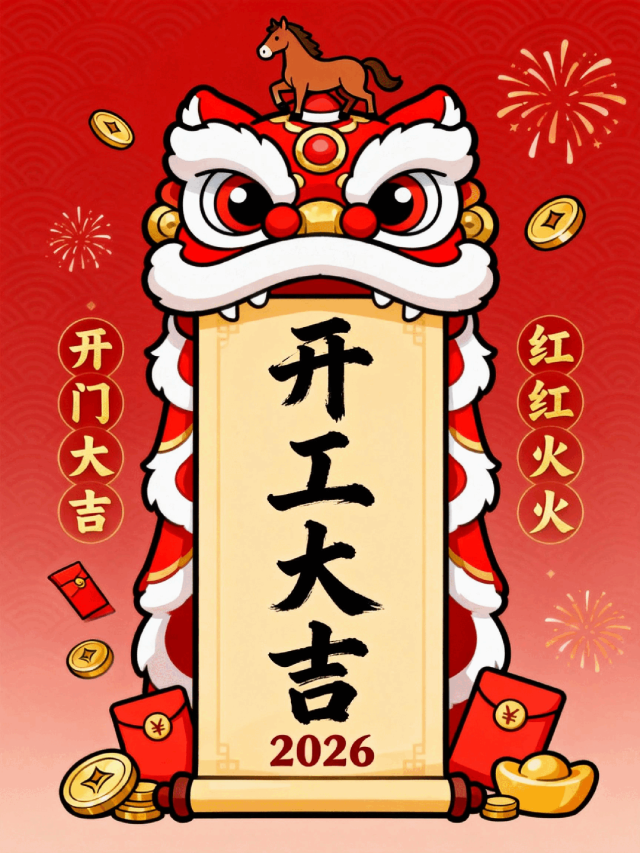 2026富洋国际开工贺词｜龙马精神，共启